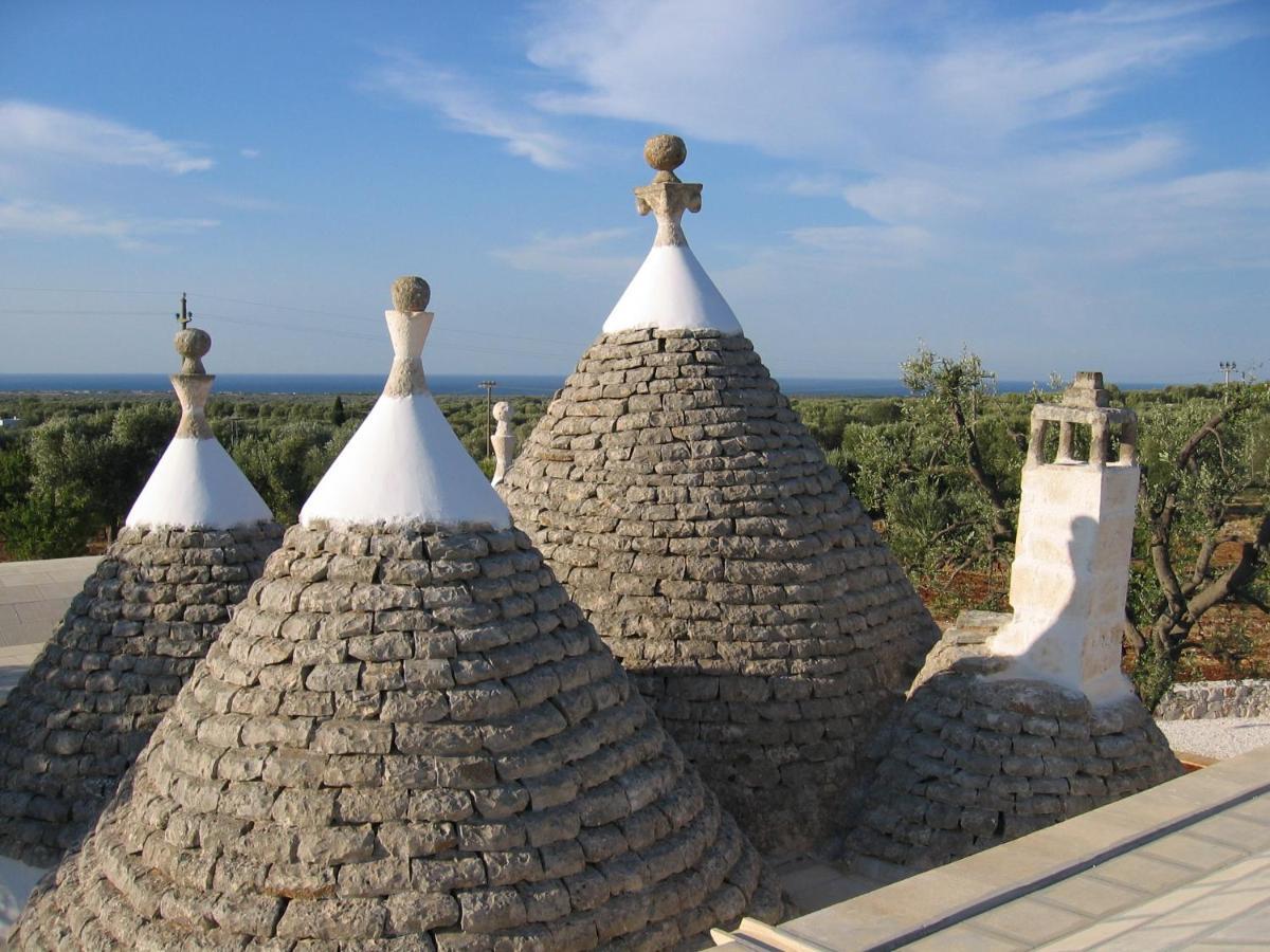 Villa 4 Trulli, Sea View, Vista Mare, Isolata Ostuni Exterior photo